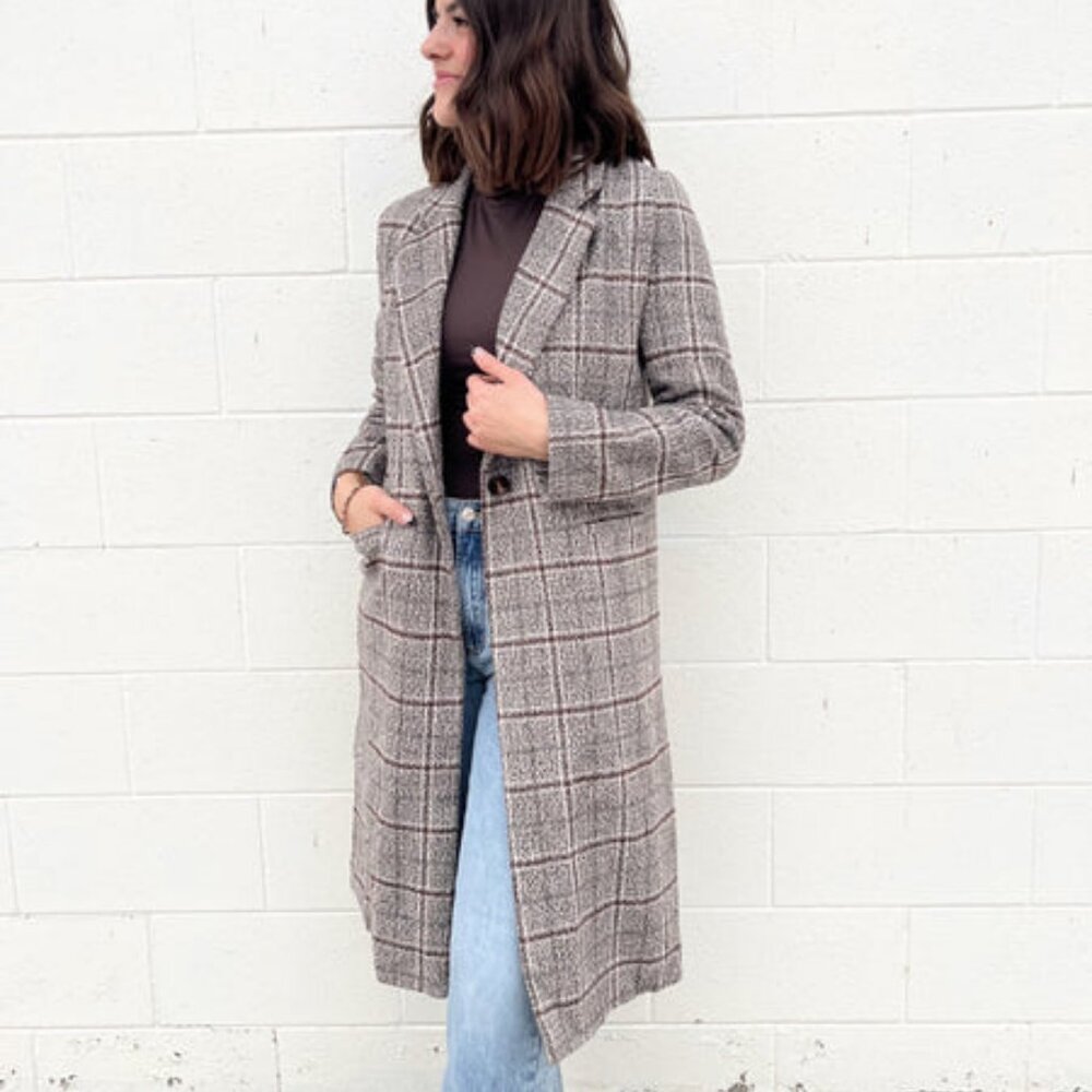 NWT Sage The Label, Concrete Jungle Coat sz Large